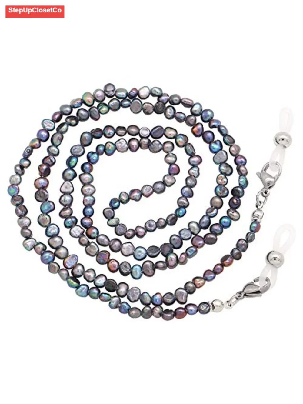 Freshwater Pearl Eyeglass Chain Sunglasses Holder Mask Lanyard Adjustable